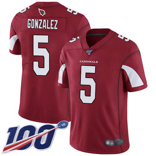 Arizona Cardinals Limited Red Men Zane Gonzalez Home Jersey NFL Football #5 100th Season Vapor Untouchable